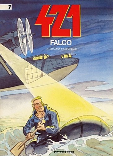 421 7 - Falco, Softcover, Eerste druk (1989) (Dupuis)