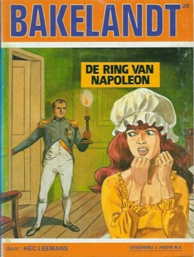 Bakelandt (Standaard Uitgeverij) 25 - De ring van Napoleon, Softcover, Eerste druk (1984) (J. Hoste)
