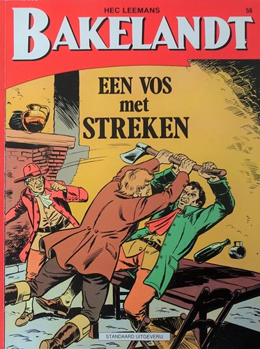 Bakelandt (Standaard Uitgeverij) 58 - Vos met streken, Softcover, Eerste druk (1992) (Standaard Uitgeverij)
