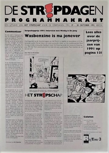 Stripdagen, de  - Programmakrant 1991, Softcover (Het Stripschap)