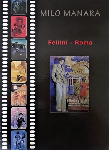 Manara - diversen  - Fellini-Roma, Portfolio (Silhouet)