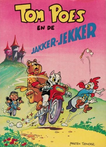 Tom Poes - Oberon reeks 7 - Tom Poes en de jakker-jekker, Softcover, Eerste druk (1977) (Oberon)