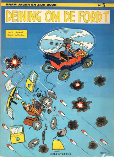 Bram Jager 5 - Deining om de Ford T, Softcover, Eerste druk (1971) (Dupuis)