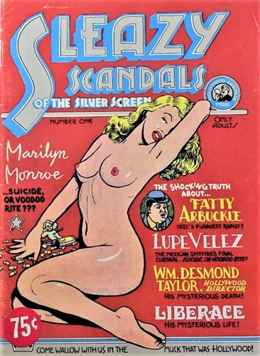 Art Spiegelman - Collectie  - Sleazy Scandals of the silver screen, Softcover (Cartoonists Co-op Press)