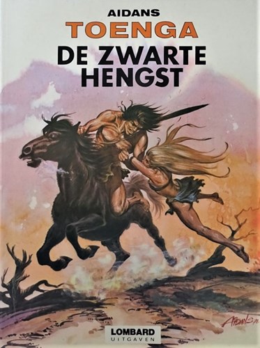 Toenga 9 - De zwarte hengst, Softcover, Eerste druk