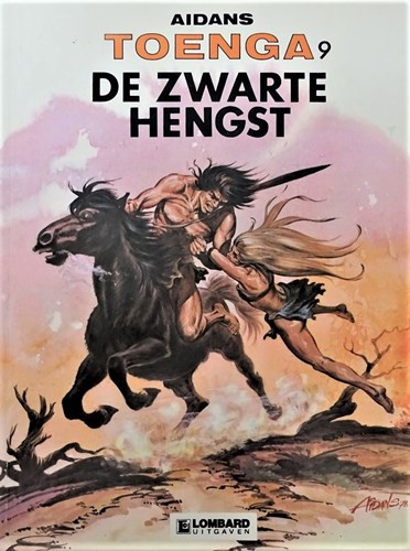 Toenga 9 - De zwarte hengst, Softcover (Lombard)