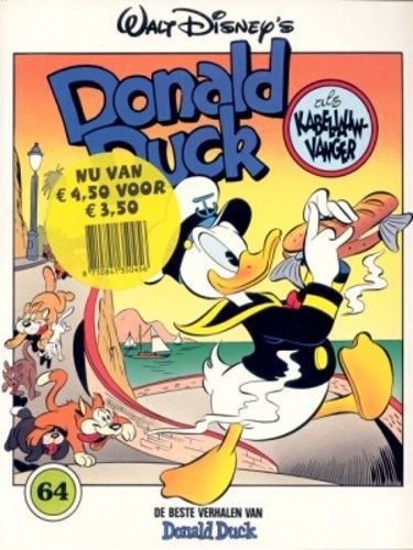 Donald Duck - De beste verhalen 64 - Donald Duck als kabeljauwvanger, Softcover, Eerste druk (1990) (De Geïllustreerde Pers)