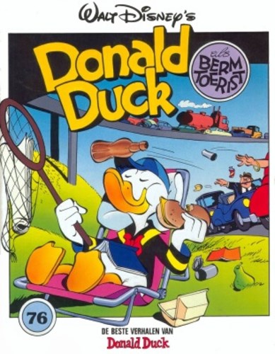 Donald Duck - De beste verhalen 76 - Donald Duck als bermtoerist, Softcover, Eerste druk (1993) (De Geïllustreerde Pers)