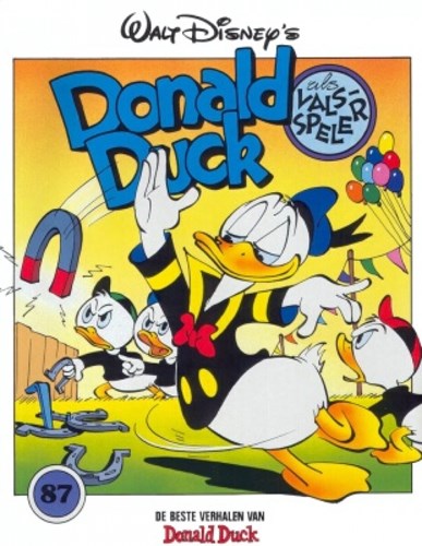 Donald Duck - De beste verhalen 87 - Donald Duck als valsspeler, Softcover, Eerste druk (1996) (De Geïllustreerde Pers)