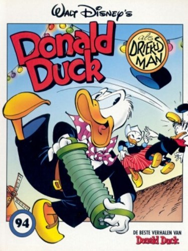 Donald Duck - De beste verhalen 94 - Donald Duck als driekusman, Softcover, Eerste druk (1998) (De Geïllustreerde Pers)