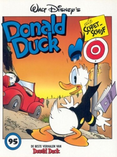 Donald Duck - De beste verhalen 95 - Donald Duck als schietschijf, Softcover, Eerste druk (1998) (De Geïllustreerde Pers)