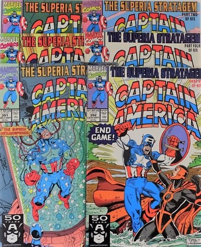 Captain America (1968-2011)  - The Superia Stratagem - compleet verhaal in 6 delen, Softcover (Marvel)
