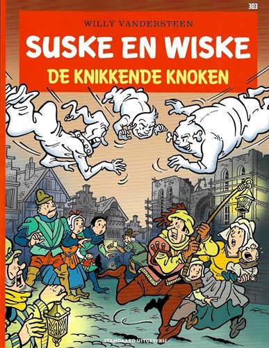 Suske en Wiske 303 - De knikkende knoken, Softcover, Vierkleurenreeks - Softcover (Standaard Uitgeverij)