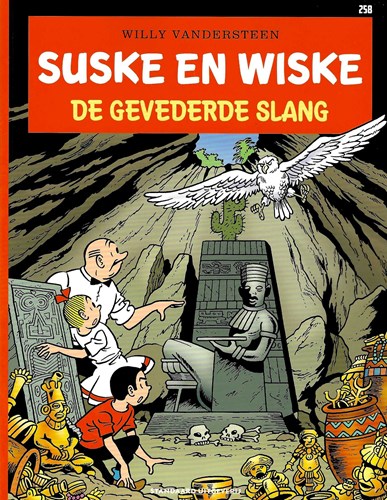 Suske en Wiske 258 - De gevederde slang, Softcover, Vierkleurenreeks - Softcover (Standaard Uitgeverij)