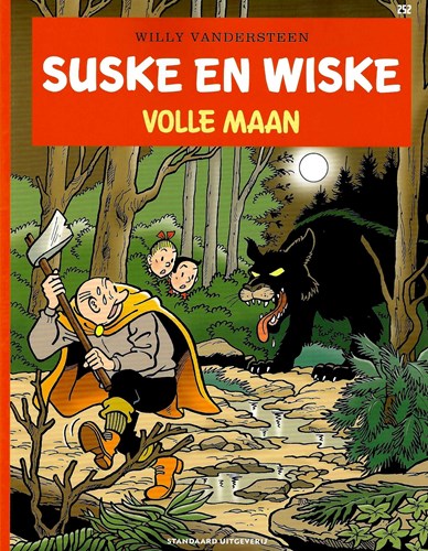 Suske en Wiske 252 - Volle maan, Softcover, Vierkleurenreeks - Softcover (Standaard Uitgeverij)