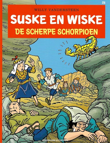 Suske en Wiske 231 - De scherpe schorpioen, Softcover, Vierkleurenreeks - Softcover (Standaard Uitgeverij)