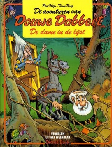Douwe Dabbert 16 - De dame in de lijst, Softcover, Eerste druk (1991), Douwe Dabbert - Big Balloon SC (Big Balloon)