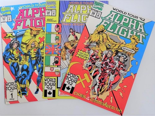 Alpha Flight 1983-1994  - World Tour '92 - compleet verhaal, Softcover (Marvel)