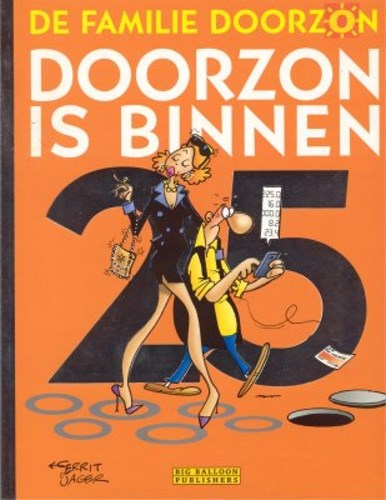 Familie Doorzon 25 - Doorzon is binnen, Softcover, Eerste druk (2000) (Big Balloon)