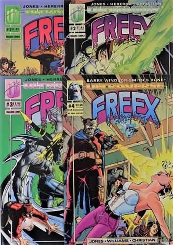 Freex  - Deel 1 t/m 11, Softcover (Malibu Comics)