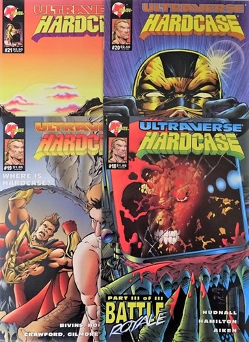 Hardcase  - Deel 1 t/m 21, Softcover (Malibu Comics)