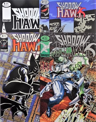 Shadowhawk - 1992-1995  - Complete serie van 4 delen, Softcover (Image Comics)