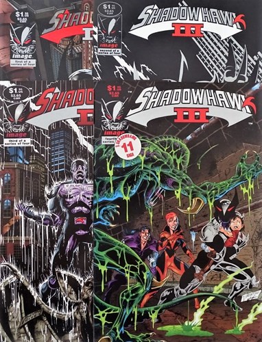 Shadowhawk III  - Complete serie van 4 delen - compleet, Softcover (Image Comics)