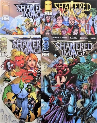 Shattered Image  - Complete reeks van 4 delen, Softcover (Image Comics)