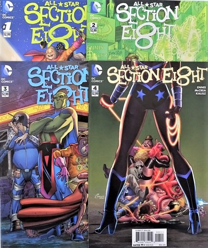 All Star Section Eight  - Complete reeks van 6 delen, Softcover (DC Comics)