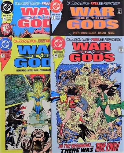 War of the Gods  - Complete serie van 4 delen, Softcover (DC Comics)