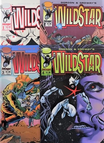 Wildstar - 1993  - Complete reeks  van 4 delen, Softcover (Image Comics)