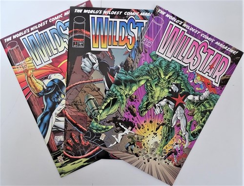 Wildstar - 1995  - Complete serie van 3 delen, Softcover (Image Comics)