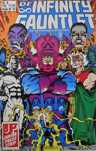 Infinity Gauntlet, de 4 - De eeuwigheidsstene nr.4, Softcover (Juniorpress)