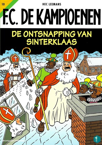F.C. De Kampioenen 10 - De ontsnapping van Sinterklaas, Softcover (Standaard Uitgeverij)