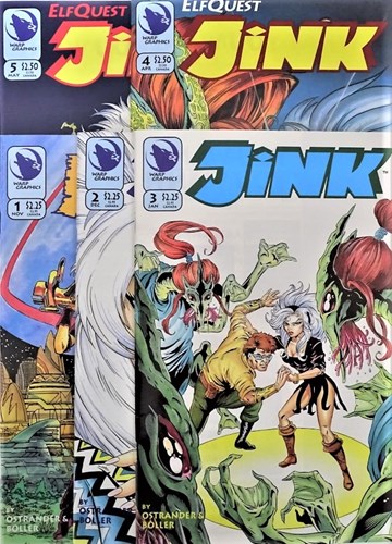 Jink  - 1994-1996 Deel 1 t/m 5, Softcover (Warp Graphics)