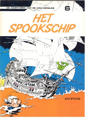 Mini-Mensjes 6 - Het spookschip, Softcover, Eerste druk (1977) (Dupuis)