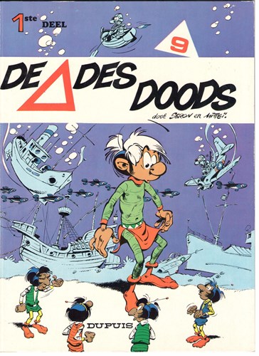 Mini-Mensjes 9 - De driehoek des doods, Softcover, Eerste druk (1979) (Dupuis)