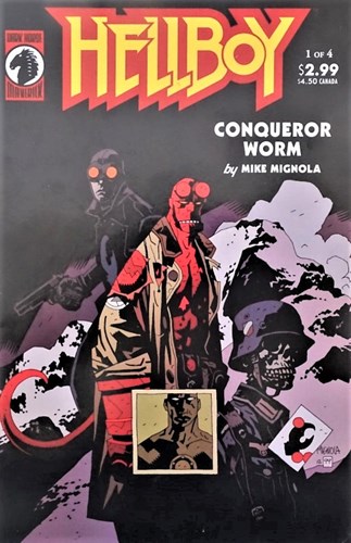 Hellboy  - Conqueror Worm - Deel 1 t/m 4 compleet, Softcover (Dark Horse Comics)