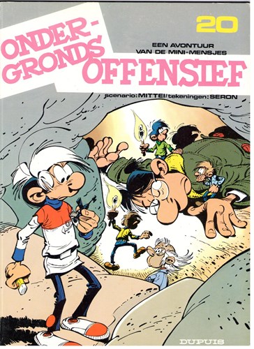 Mini-Mensjes 20 - Ondergronds offensief, Softcover, Eerste druk (1986) (Dupuis)