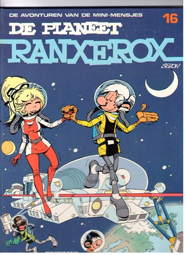 Mini-Mensjes - Reclame 1 - Rank Xerox - De planeet Ranxerox, Hardcover, Eerste druk (1984) (Dupuis)
