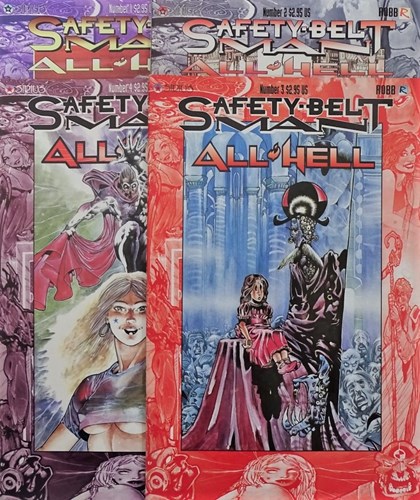 Safety-Belt Man  - All Hell - deel 1-4 compleet, Softcover (Sirius)