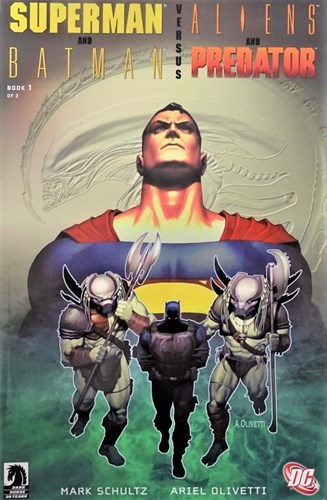 Superman and Batman versus Aliens and Predator  - Superman and Batman versus Aliens and Predator - Complete serie van 2 delen, Softcover (Dark Horse Comics)