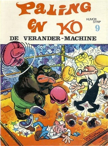 Paling en ko 9 - De verander-machine, Softcover, Eerste druk (1973) (De Vrijbuiter)