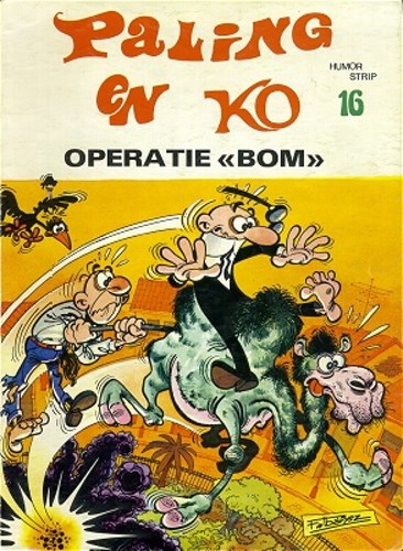 Paling en ko 16 - Operatie "Bom", Softcover, Eerste druk (1976) (De Vrijbuiter)