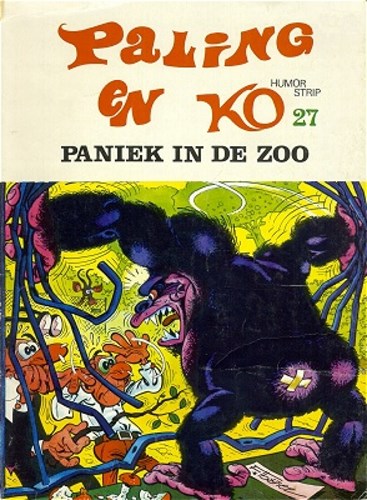 Paling en ko 27 - Paniek in de zoo, Softcover, Eerste druk (1981) (De Vrijbuiter)