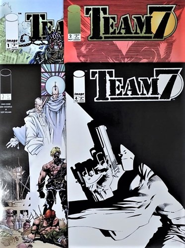 Team 7  - Complete serie van 4 delen (1994-1995), Softcover (Image Comics)