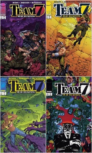 Team 7 1-4 - Dead Reckoning - Complete serie van 4 delen, Issue (Image Comics)