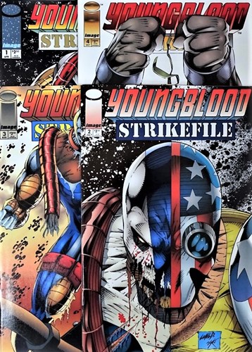 Youngblood - Strikefile  - Deel 1 t/m 4, Softcover (Image Comics)