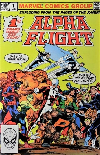 Alpha Flight 1983-1994 1 - 1st Dynamic double-sized issue, Softcover (Marvel)