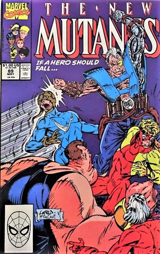 New Mutants, the (1983 - 1991) 89 - If a hero should fall, Issue (Marvel)